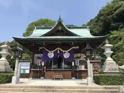 草津八幡宮の本殿・本堂