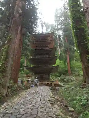 羽黒山五重塔(出羽三山神社)(山形県)