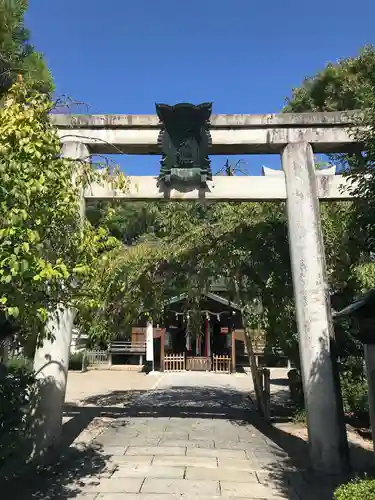 三輪坐恵比須神社の鳥居