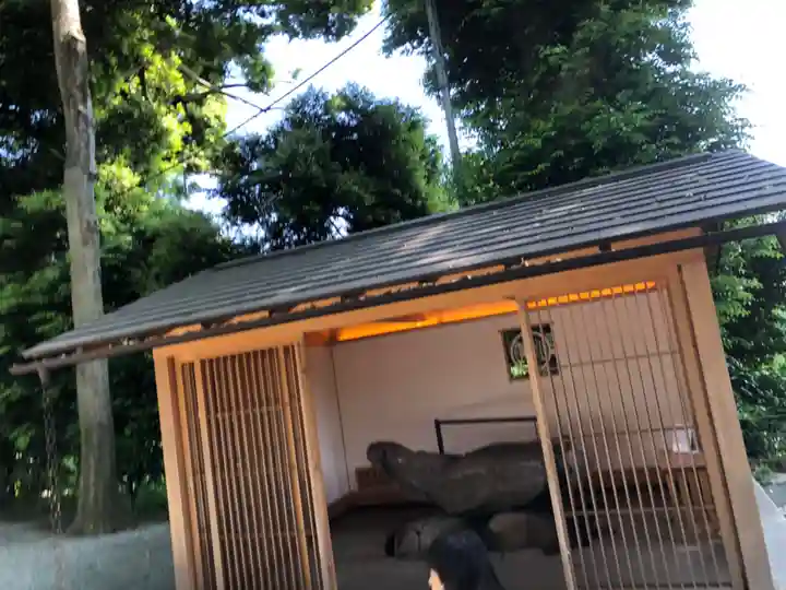 星川杉山神社の手水舎