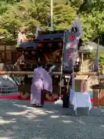 公智神社のお祭り