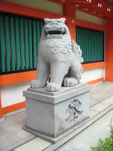 千葉神社の狛犬