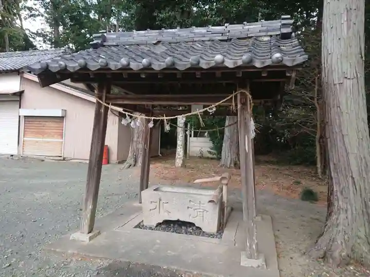 正八幡社の手水舎