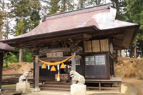 長屋神社の本殿