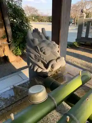 比々多神社の手水舎