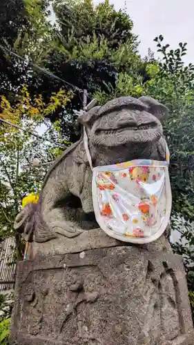 菊田神社の狛犬