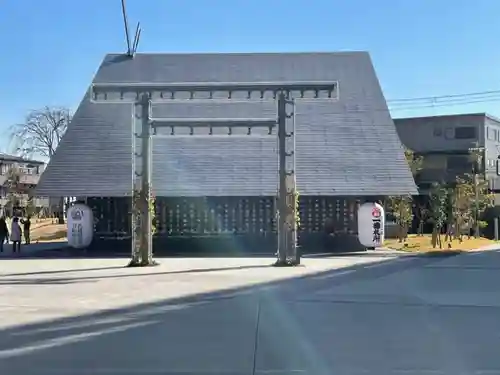 武蔵野坐令和神社の鳥居