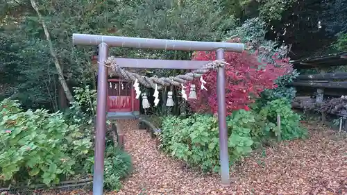 中野神社の鳥居