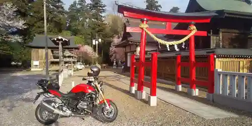 結城諏訪神社の鳥居