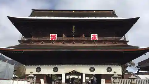 善光寺の山門・神門