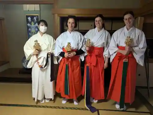 村屋坐弥冨都比売神社の体験その他