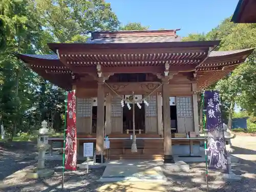 阿久津「田村神社」（郡山市阿久津町）旧社名：伊豆箱根三嶋三社の本殿・本堂