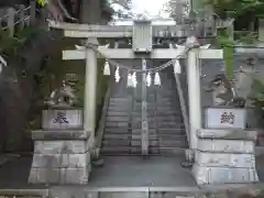 千草台杉山神社の鳥居