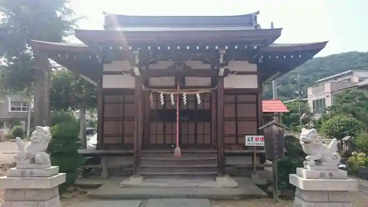 明石弁天厳島神社の本殿・本堂