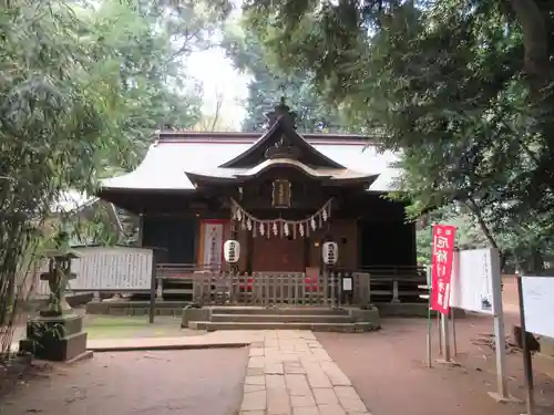 氷川女體神社の本殿