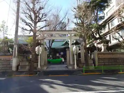 鐵砲洲稲荷神社の鳥居