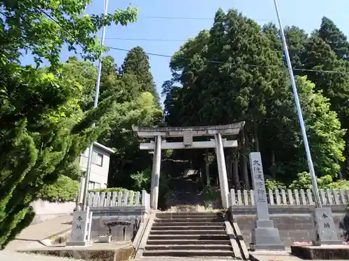 大洗磯崎神社の鳥居