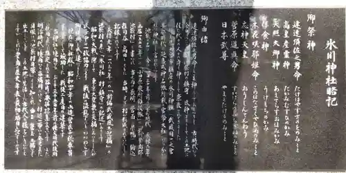 池袋氷川神社の歴史