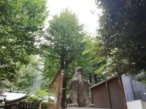 稲荷鬼王神社の狛犬