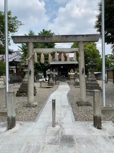 神明社（荒子神明社）の鳥居