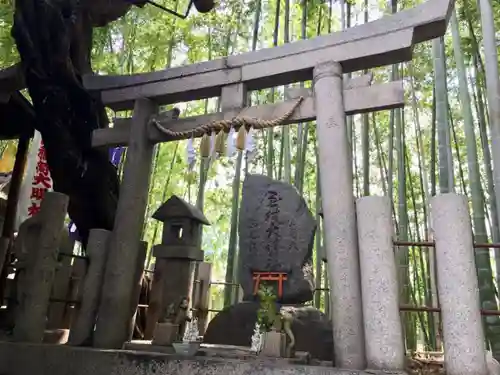 瓢箪山稲荷神社の鳥居