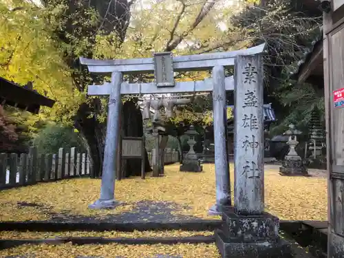 素盞雄神社の鳥居