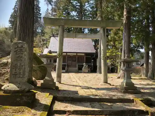 荏名神社の鳥居