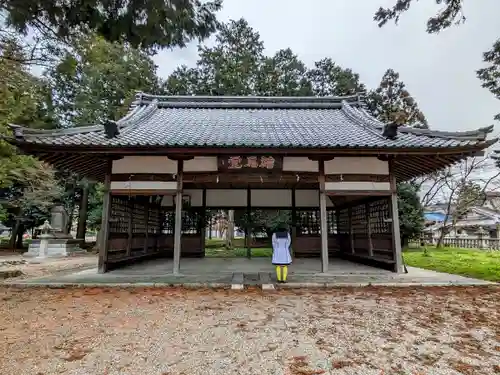 五箇神社の本殿