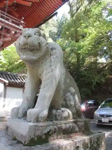 鞍馬寺の狛犬