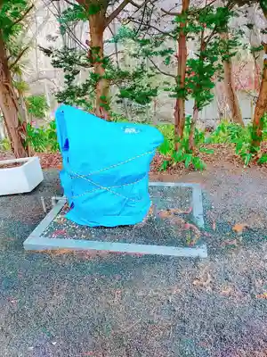 円山西町神社の手水舎