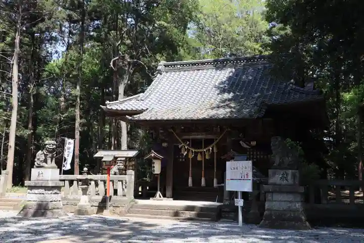 間々田八幡宮の本殿・本堂