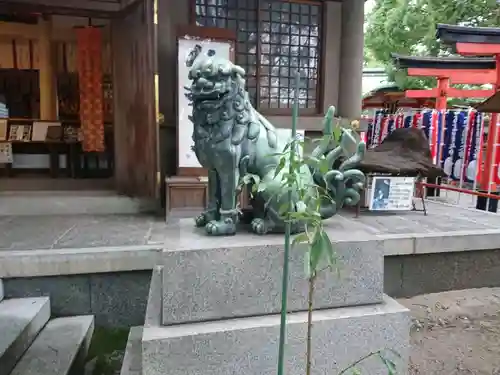 高津宮の狛犬