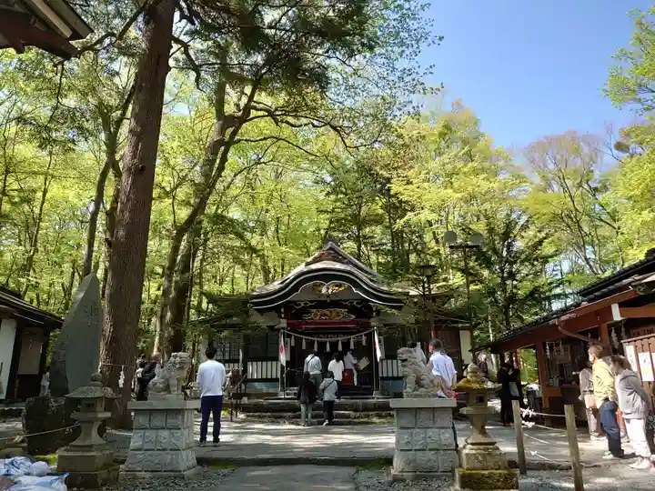 新屋山神社の本殿・本堂