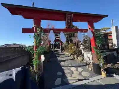 富士浅間宮の鳥居