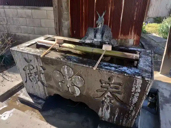高鳥天満宮の手水舎