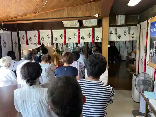 横浜御嶽神社のお祭り