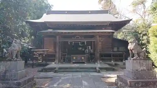 忍　諏訪神社・東照宮　の本殿