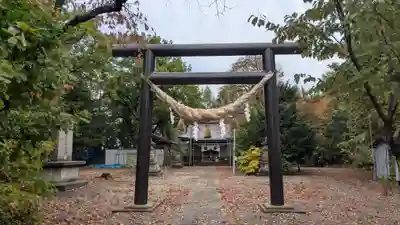 愛國神社の鳥居