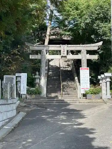 川勾神社の鳥居