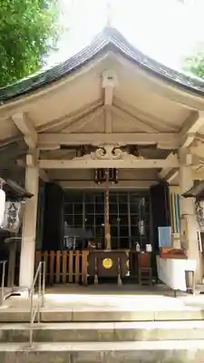 銀杏岡八幡神社の本殿・本堂