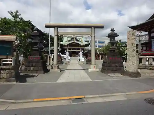 羽田神社の鳥居