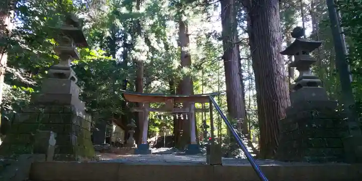 萩日吉神社の鳥居