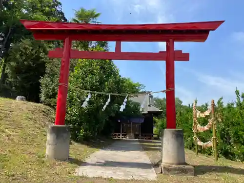 白山神社の鳥居