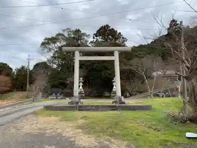 打墨神社の鳥居