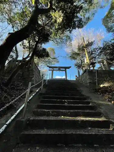 福浦金刀比羅宮の鳥居