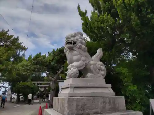 森戸大明神（森戸神社）の狛犬