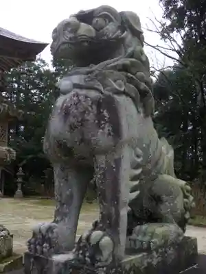 大神山神社本宮の狛犬