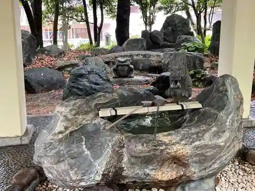 島田神社の手水舎