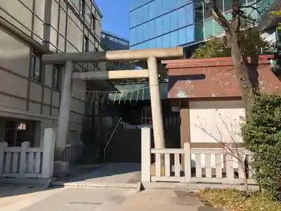  六本木天祖神社の鳥居