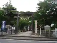 大津諏訪神社の鳥居